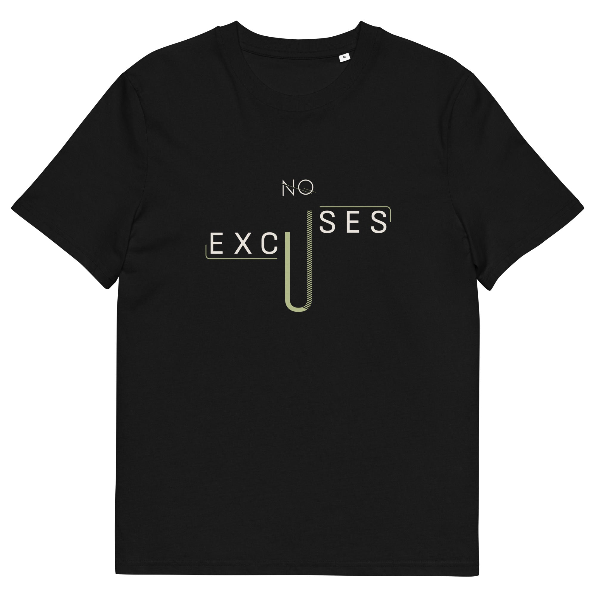 No excuses Unisex organic cotton t-shirt