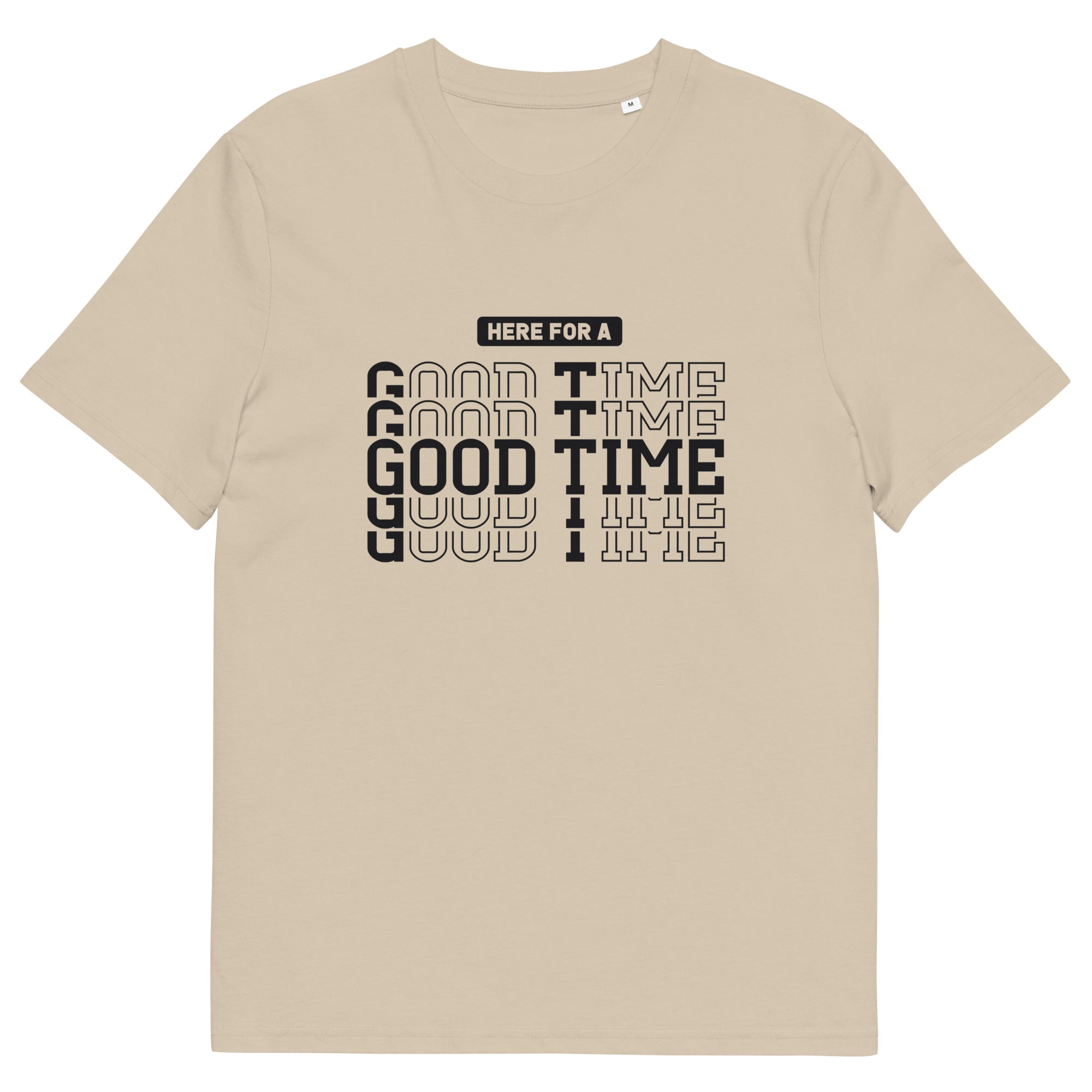 Good Time Unisex Organic Cotton T-shirt (lc)