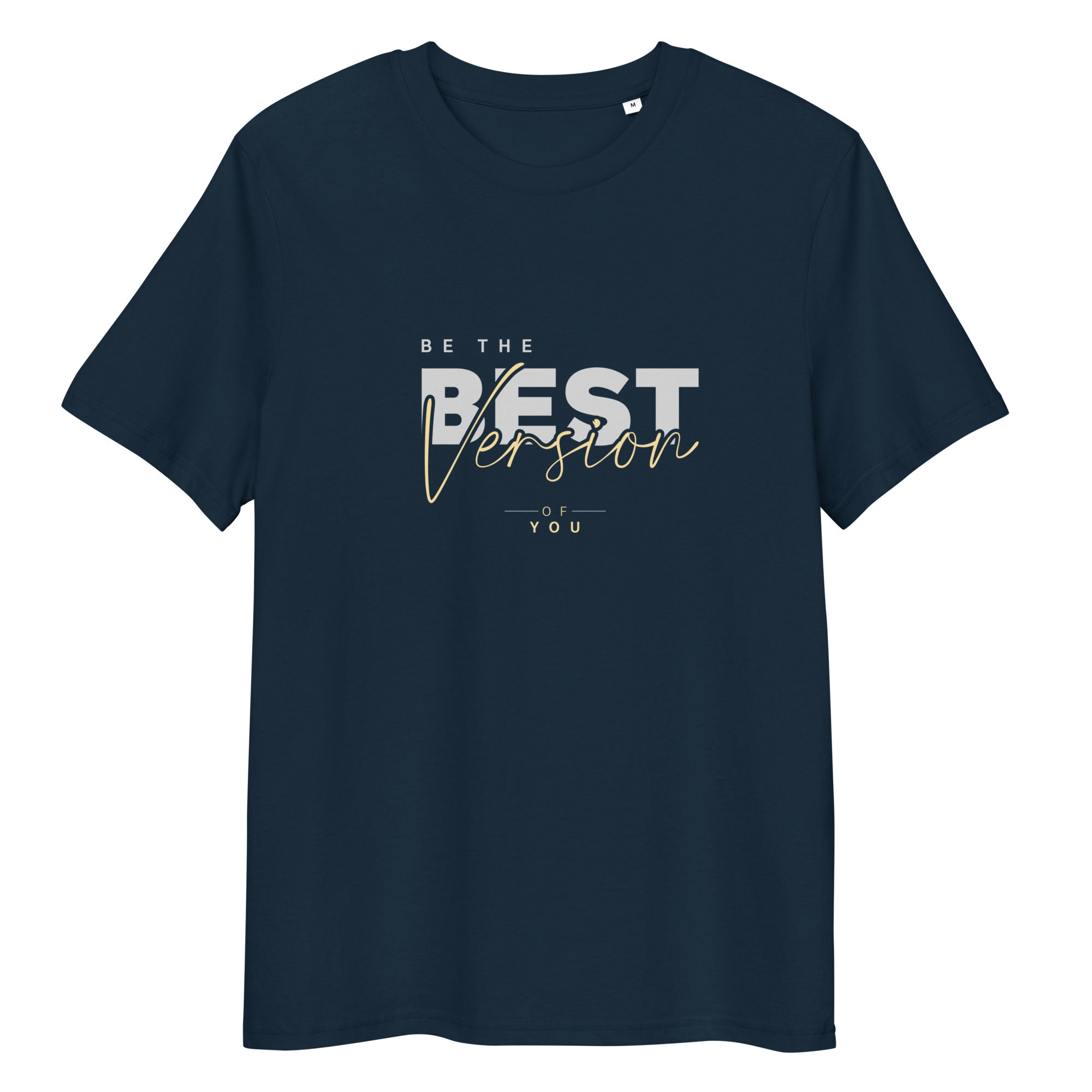 Be The Best Version Unisex organic cotton t-shirt