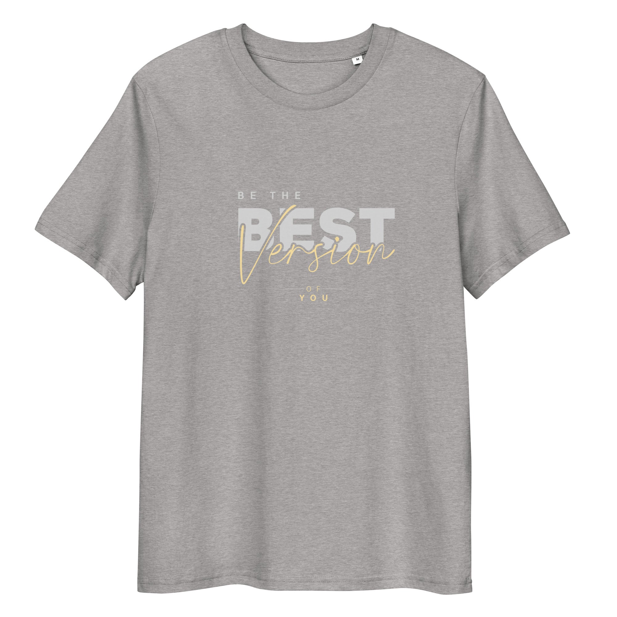 Be The Best Version Unisex organic cotton t-shirt