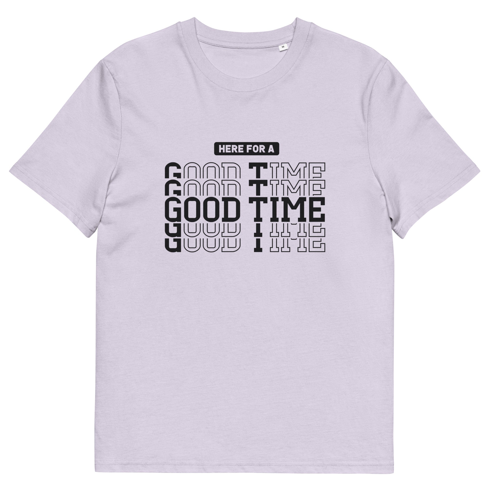 Good Time Unisex Organic Cotton T-shirt (lc)